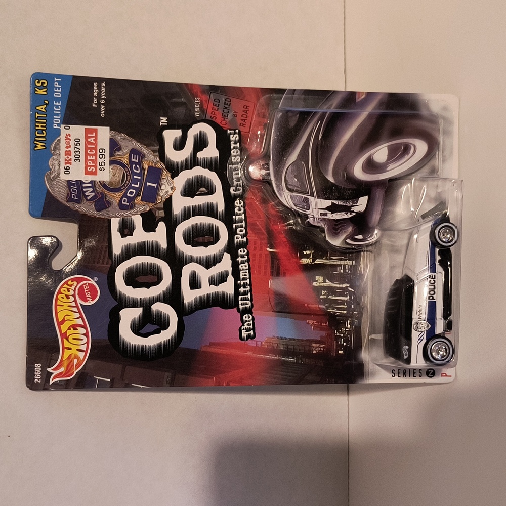 D7  Hot Wheels Phaeton Cop Rods 1999